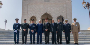 رئيس أركان قوات الاحتلال الإسرائيلي خلال زيارة للمغرب